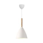 DFTP by Nordlux Pure 20 Pendelarmatuur Metaal en Hout Wit | Geschikt voor E27